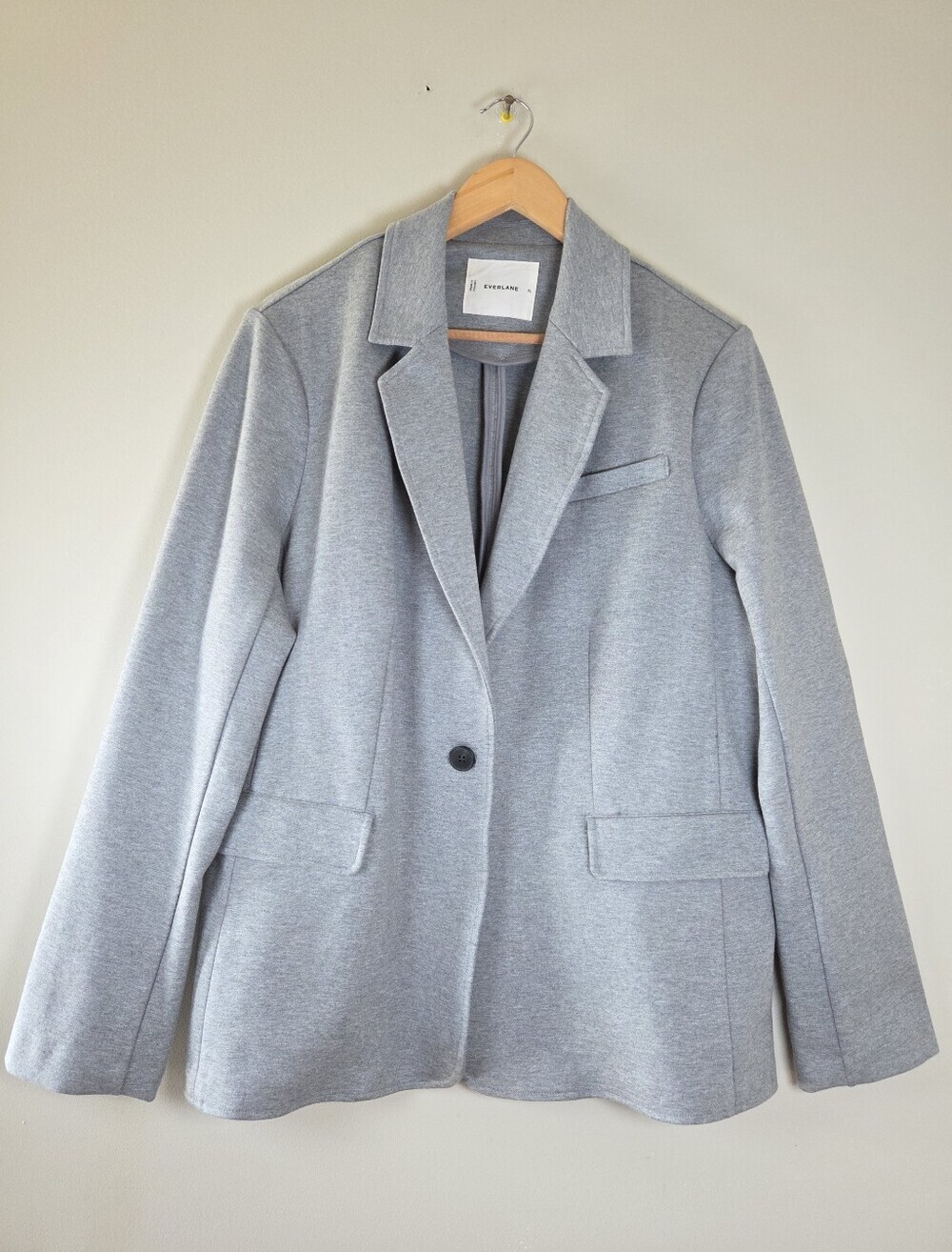 Everlane The Dream Blazer XL Gray Cotton Professional Casual Office Jacket - Picture 6 of 16